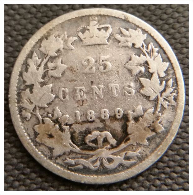 1889-25-Cent